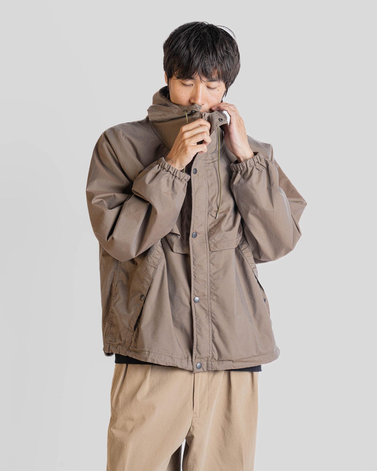 Beams+ Cruiser Jacket Cotton Silk Chambray | 3818046679167